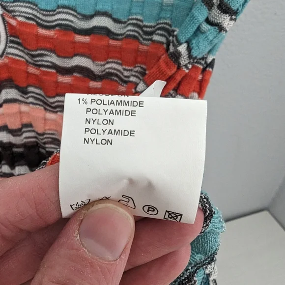 Vintage M. Missoni zigzag stripe corset sleeveless sweater - Picture 5 of 9